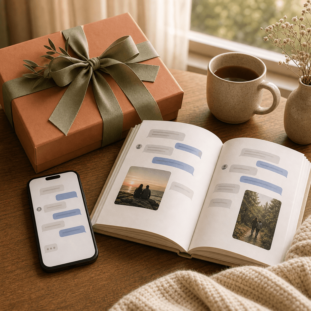 How to Turn Text Messages Into a Book: A Unique Gift Idea