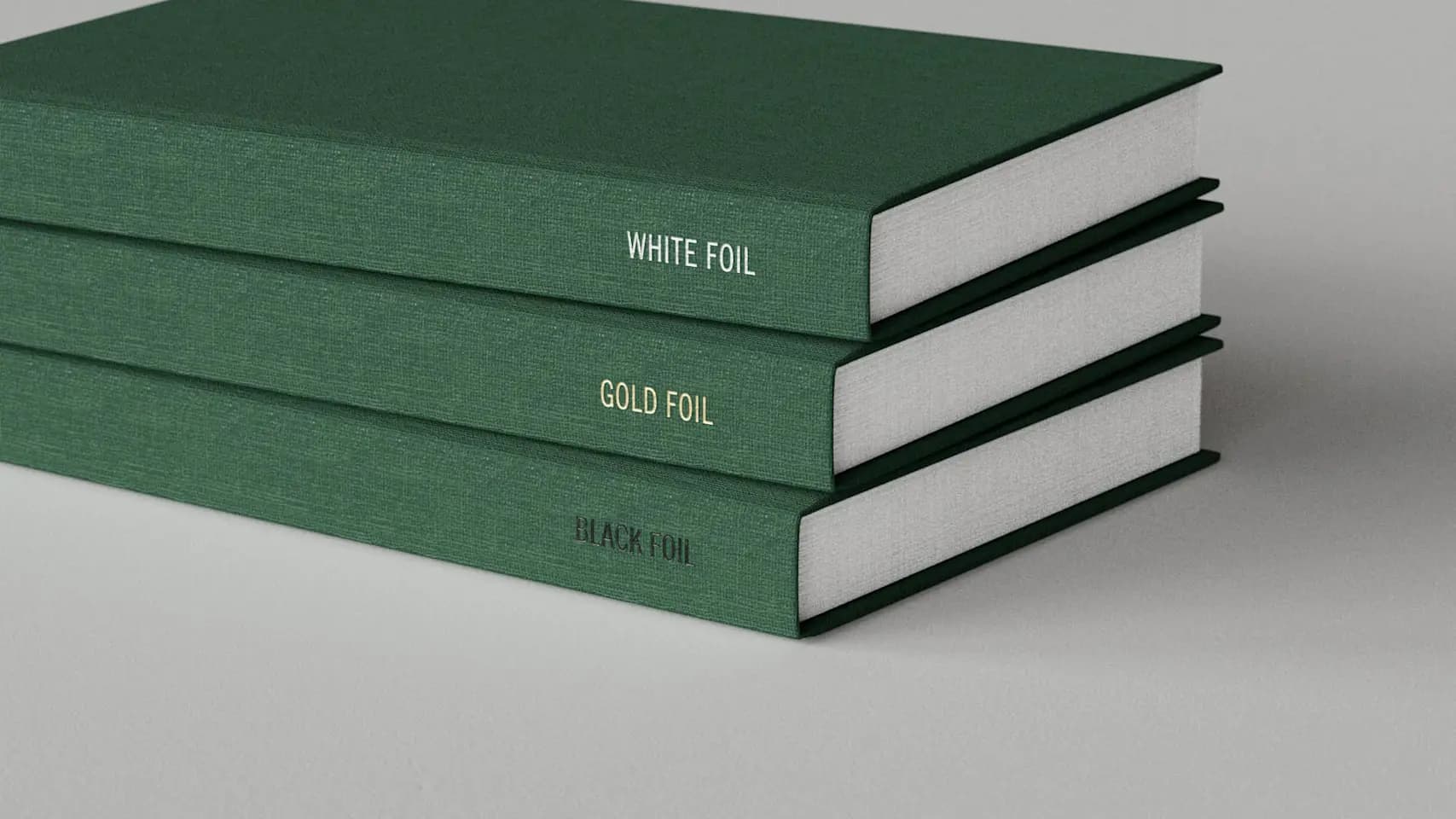 Forest linen wrap book