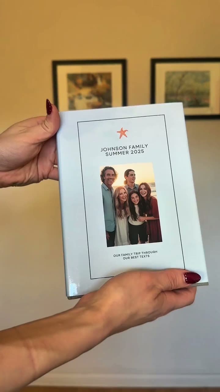 Gray linen wrap book