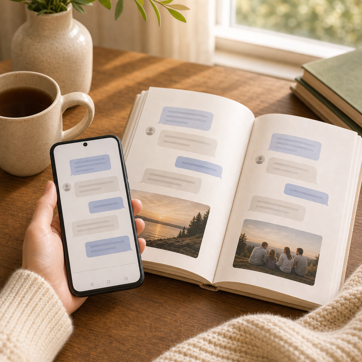 How to Print Android Text Messages Into a Book | My Forever Books