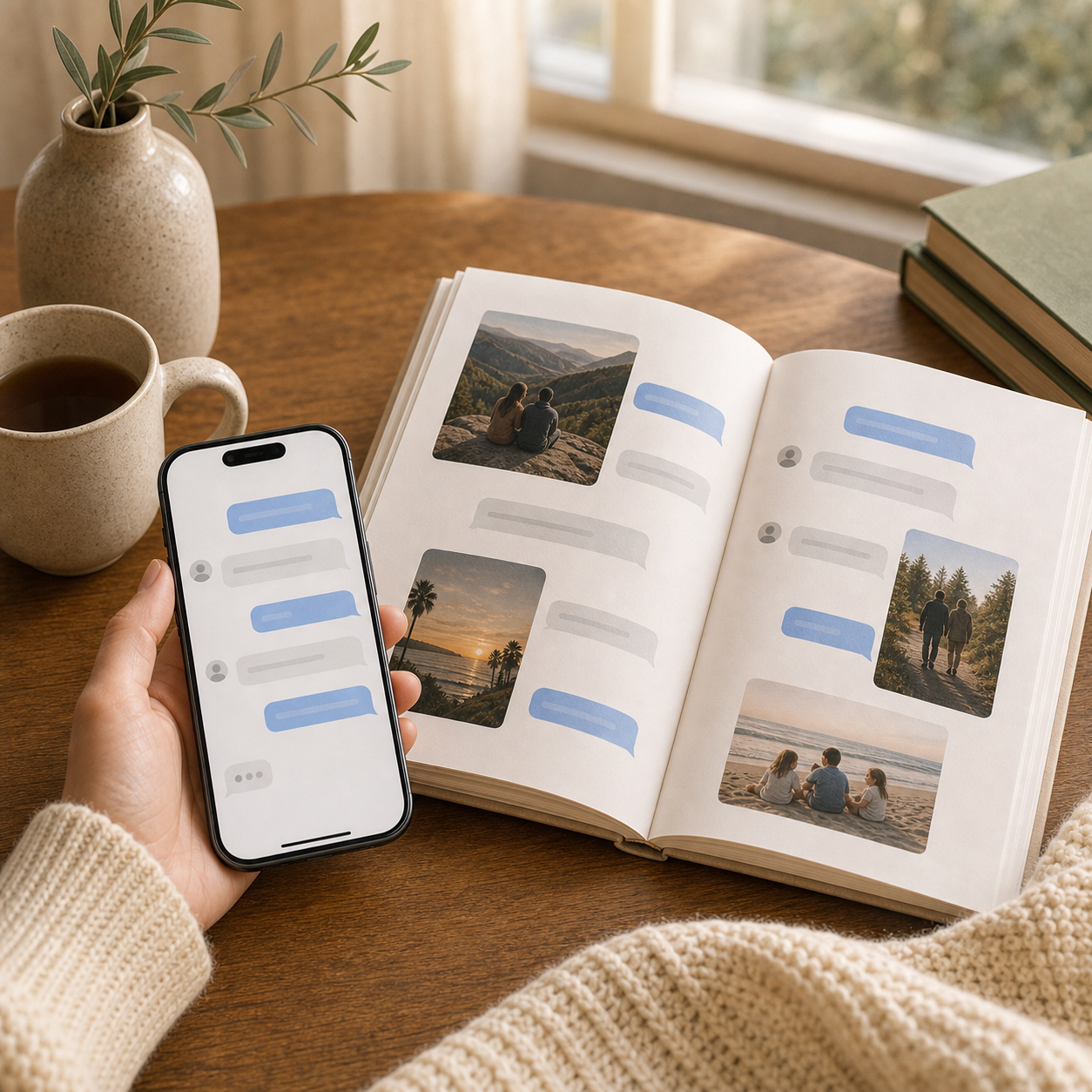 How to Print iPhone Text Messages Into a Book | My Forever Books